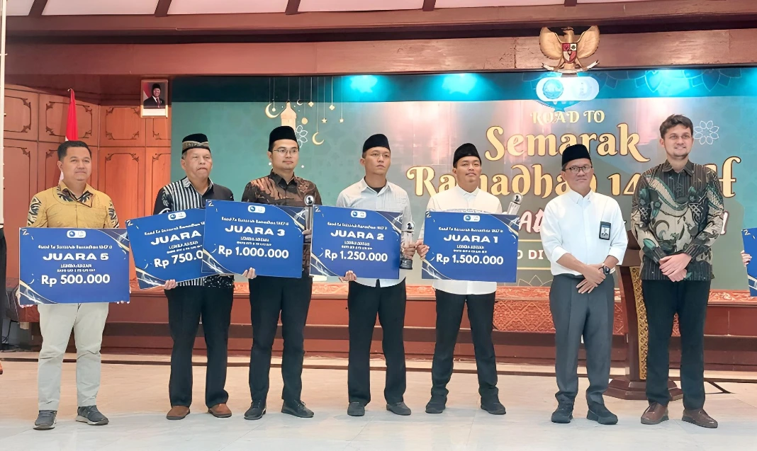 Karyawan BPRS HIK MCI Raih Juara 3 Lomba Adzan
