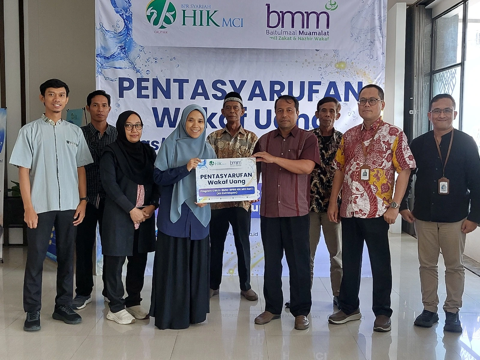 BPRS HIK MCI Laksanakan Pentasyarufan CWLD Seri 1